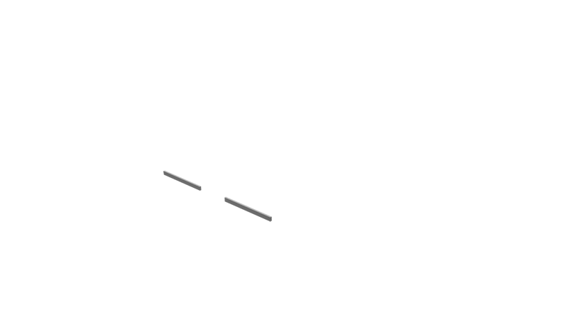 Base Rail Slide Alu Front