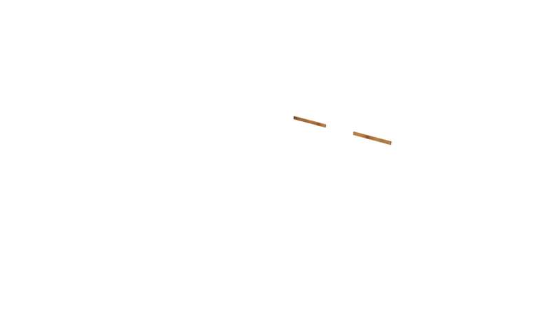 Base Rail Slide Wide Timber Back