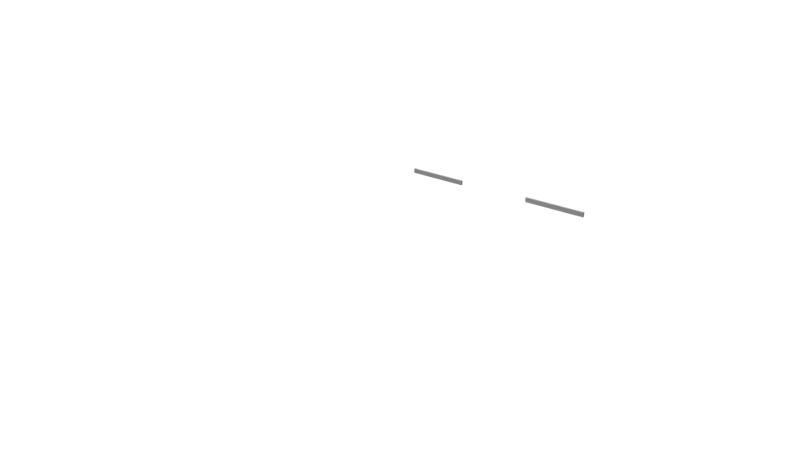 Base Rail Double Slide Alu Back