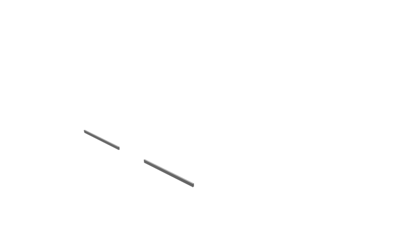 Base Rail Wide Alu Front