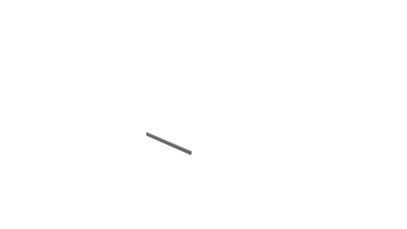 Rail Double Slide Alu Front R