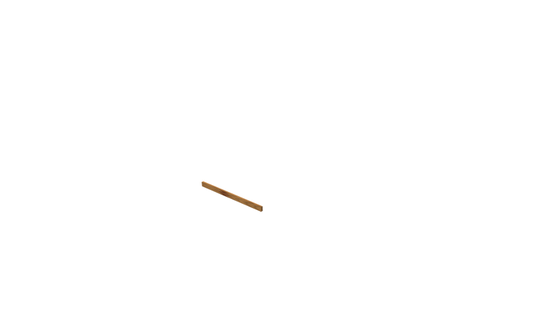 Rail Double Timber Front R