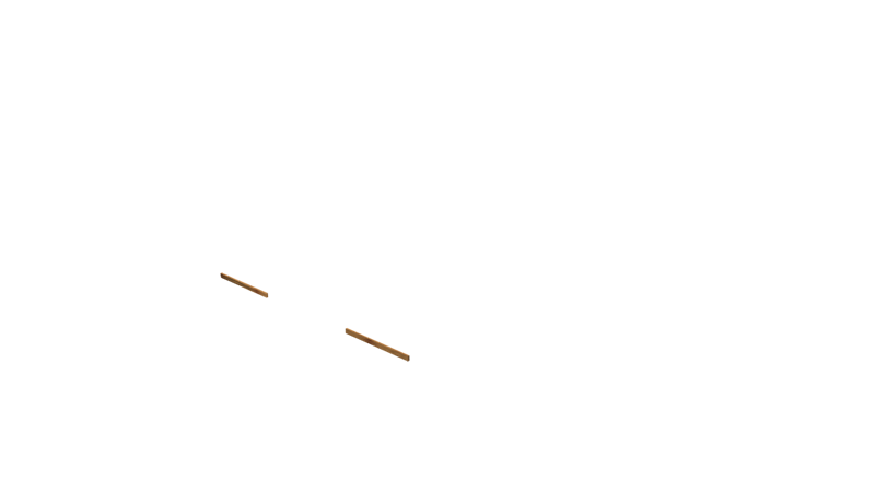 Base Rail Timber Front