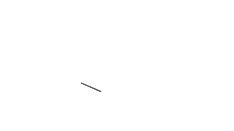 Rail Double Alu Front R