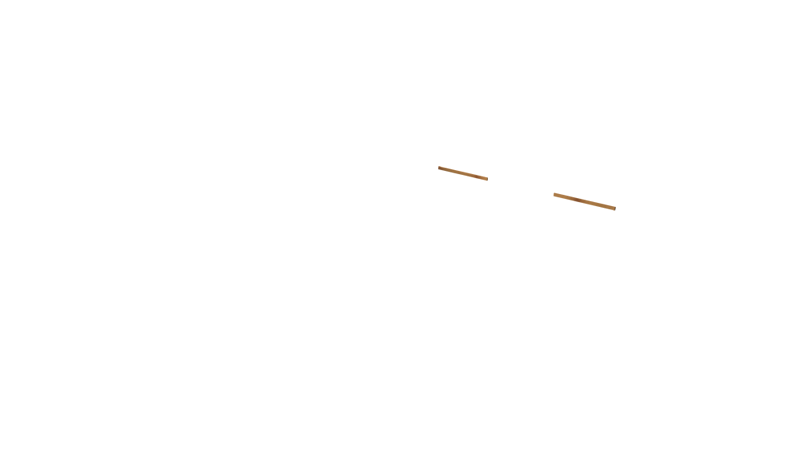 Base Rail Double Slide Timber Back