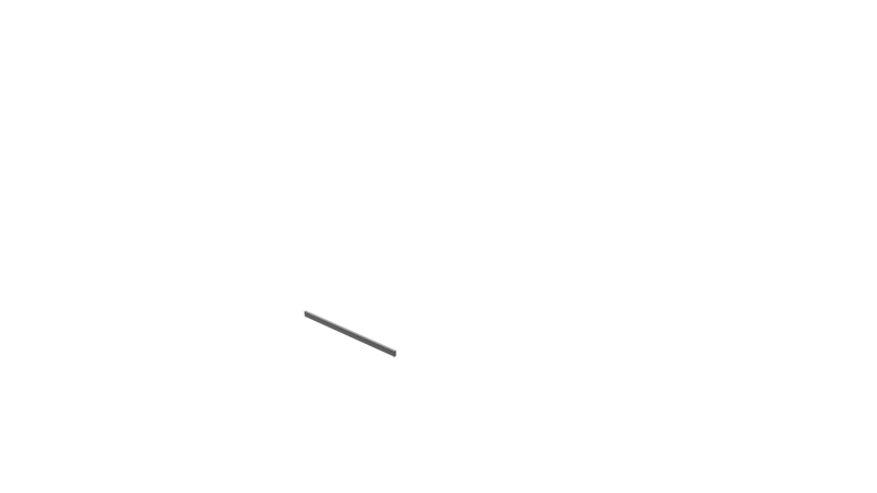 Rail Double Alu Front R