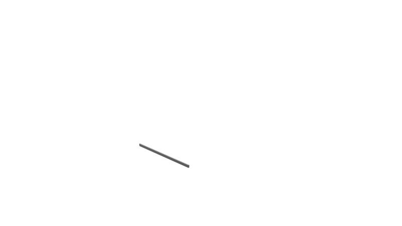 Rail Double Alu Front R