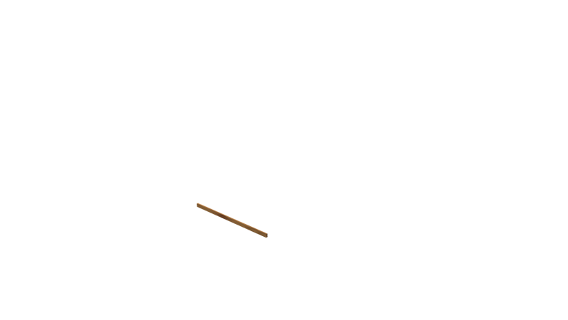 Rail Double Timber Front R