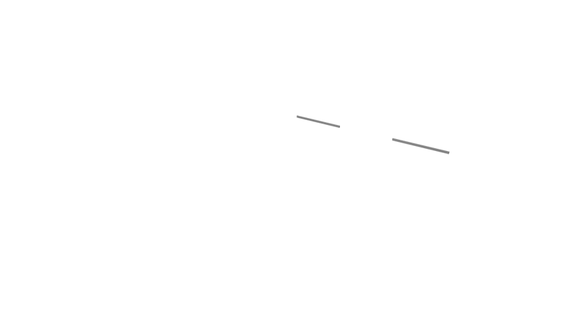 Base Rail Double Wide Alu Back