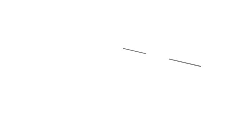 Base Rail Double Wide Alu Back