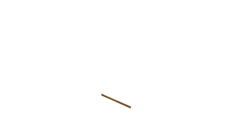 Rail Double Timber Front R