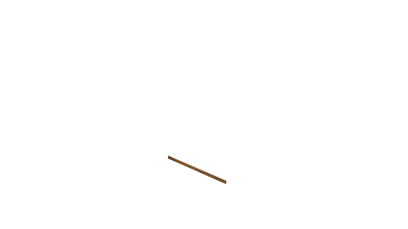 Rail Double Slide Timber Front R