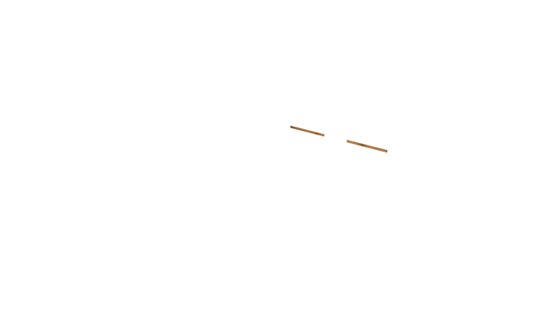 Base Rail Wide Timber Back