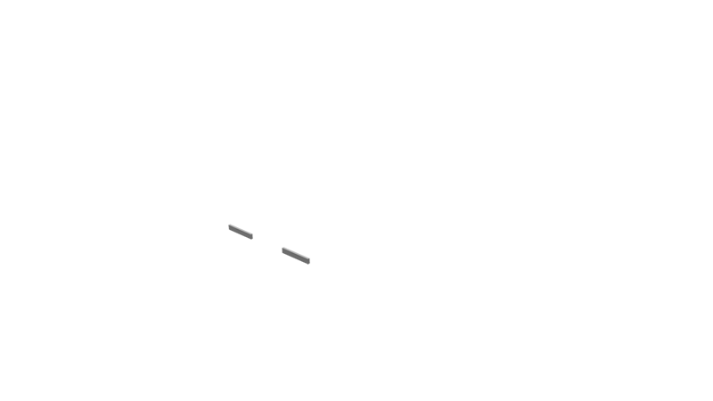 Base Rail Slide Alu Front