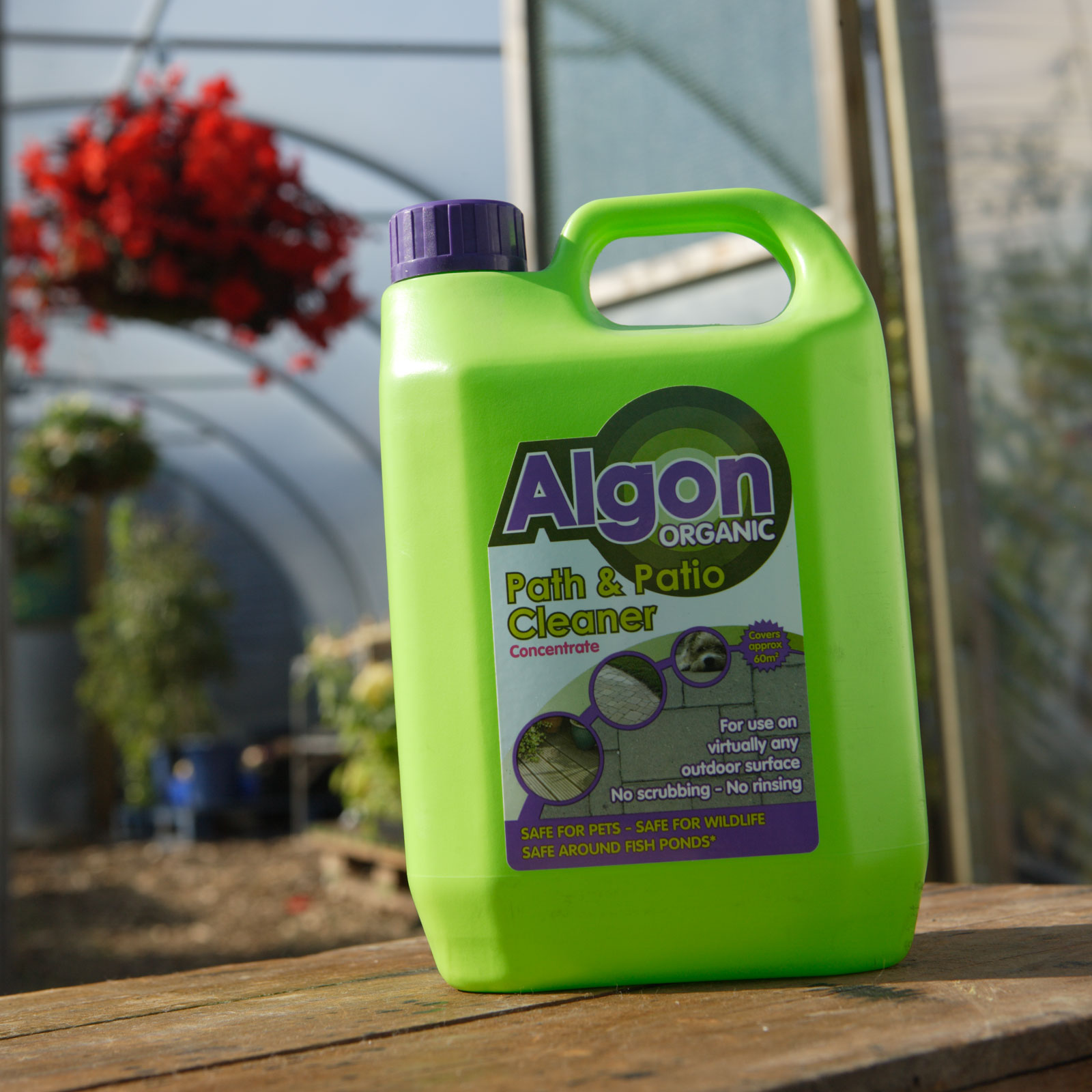Algon Organic Polythene Cleaner, NonToxic Polytunnel Cleaner