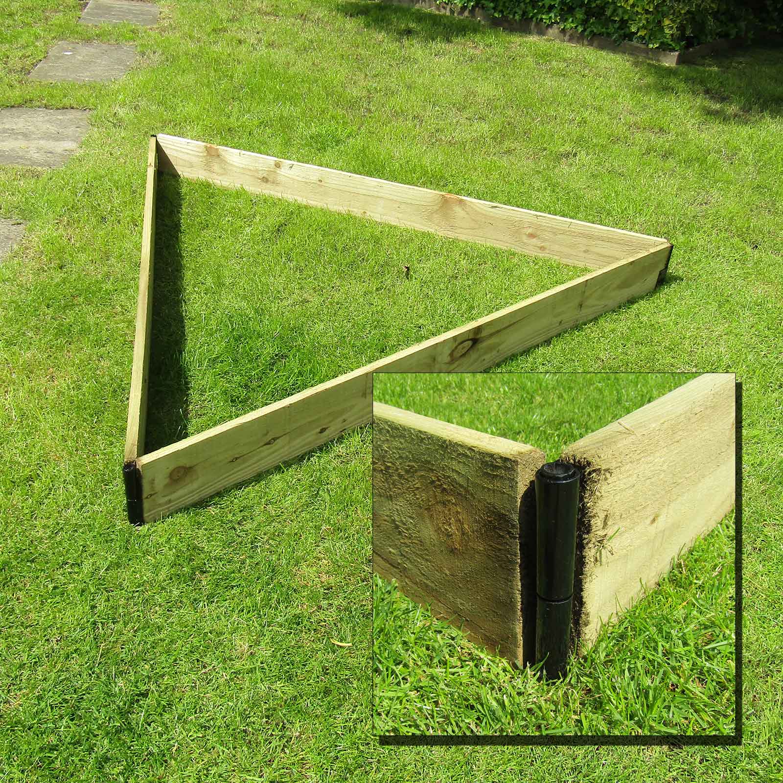 Raised Bed Kit, Polytunnel Raised Bed Corners & Brackets