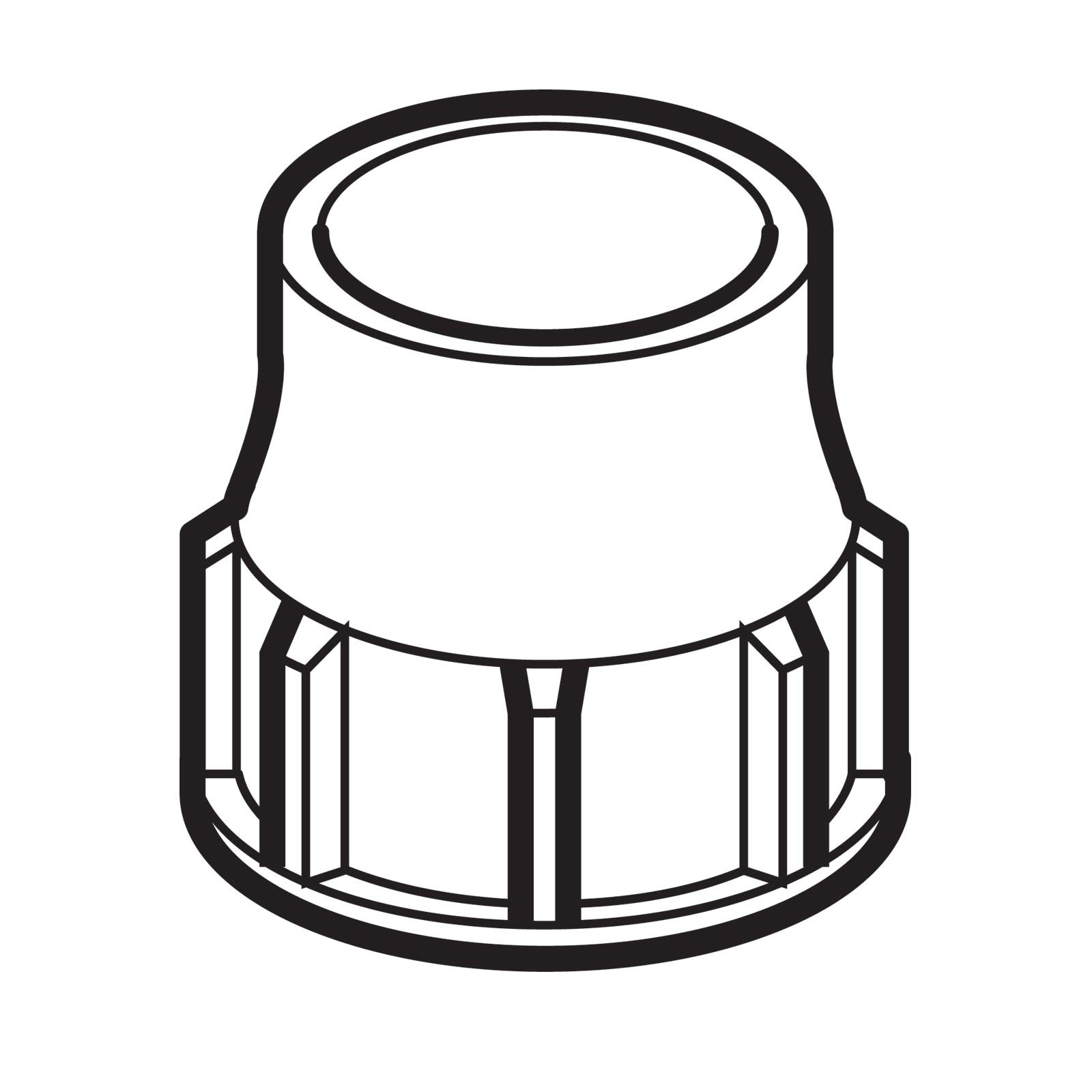 Coupling Nut Polytunnel Coupling Nut First Tunnels
