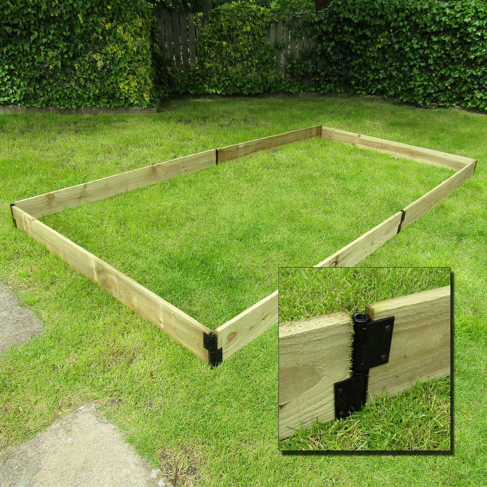 Raised Bed Kit, Polytunnel Raised Bed Corners & Brackets
