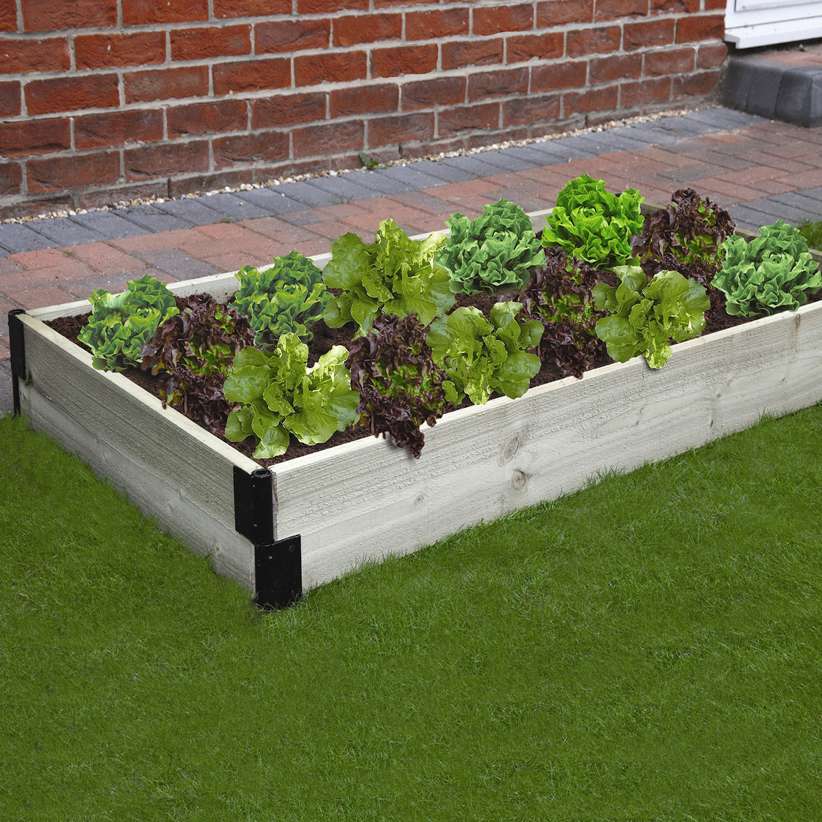 Raised Bed Kit, Polytunnel Raised Bed Corners & Brackets