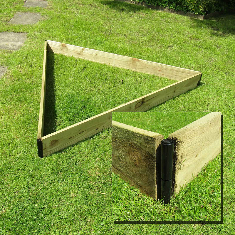 Raised Bed Kit, Polytunnel Raised Bed Corners & Brackets