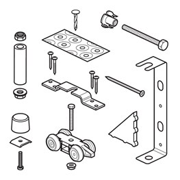 Domestic Sliding Single Door Furniture