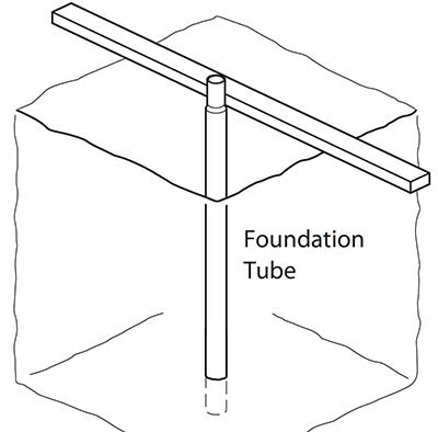 foundation tubes