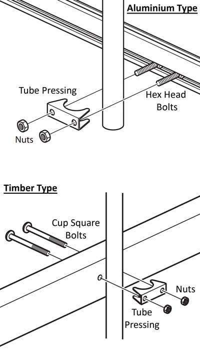 intermediate clamps