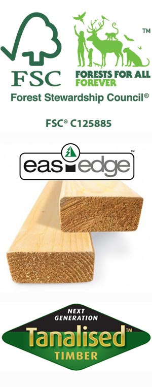 FSC timber logos