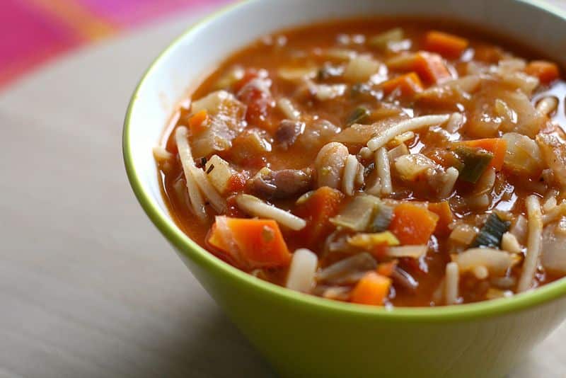 minestrone soup