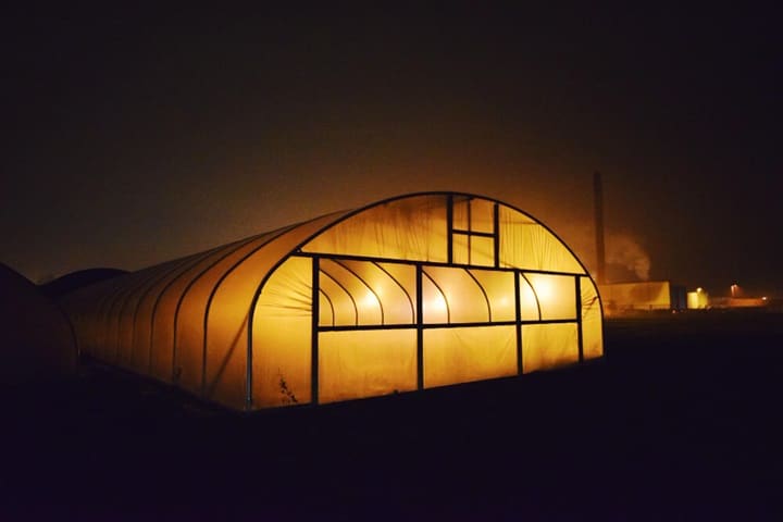 polytunnel lighting solutions