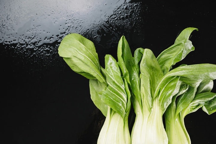 bolting pak choi