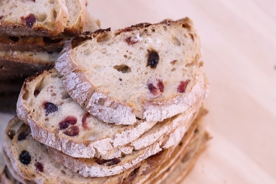 bread that has been fermented