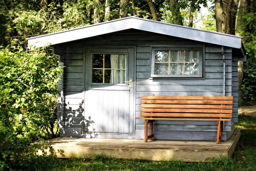 an example of how to make a shed look nice