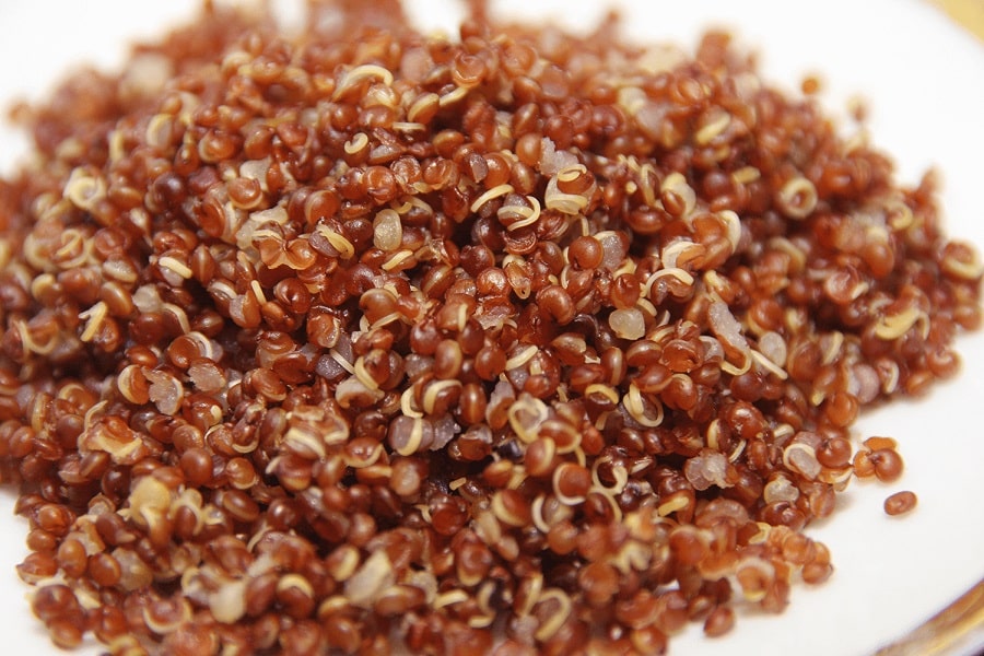 quinoa red and white