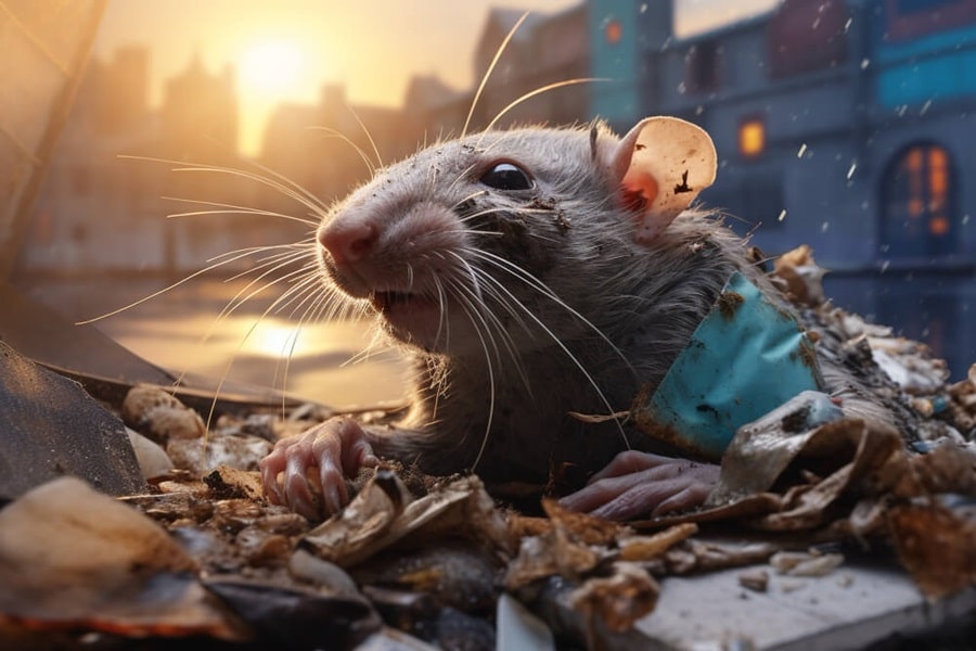 can you completely stop rats in compost bins