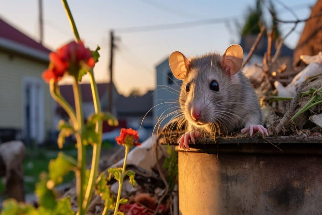 rats in compost bins