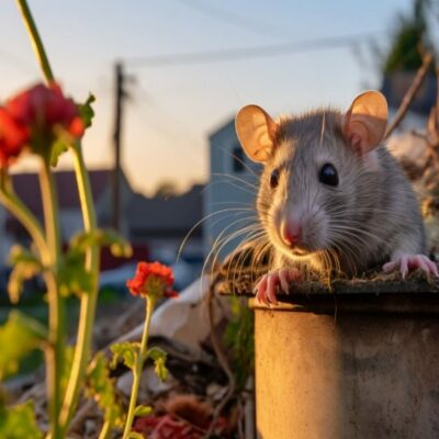 rats in compost bins