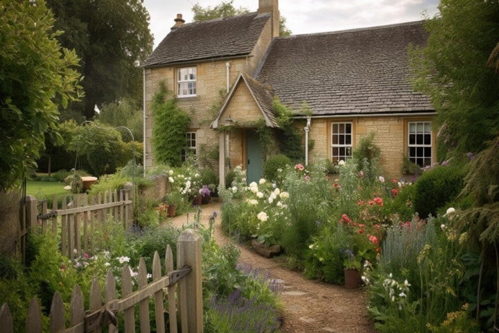 cottage garden pathways
