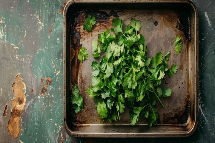 how to dry herbs in the oven