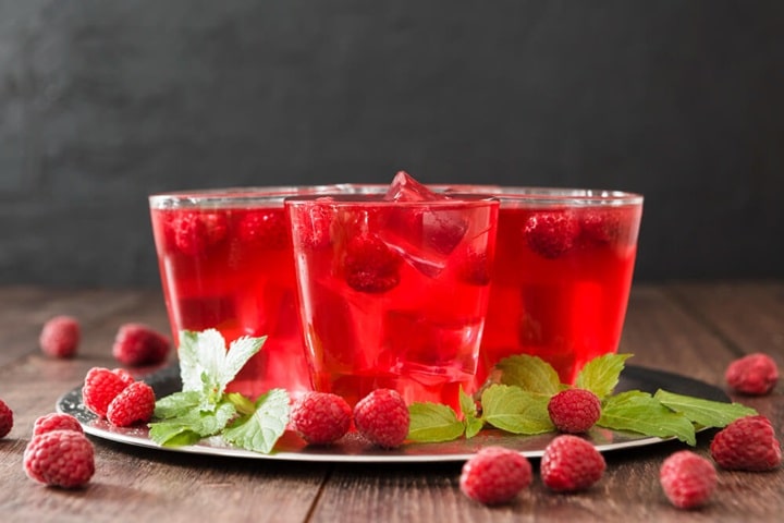 recipes with raspberries drinks