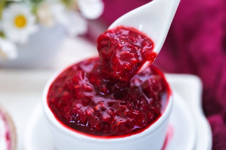 recipes with raspberries jam
