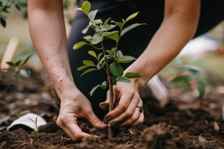 how to plant bare root trees