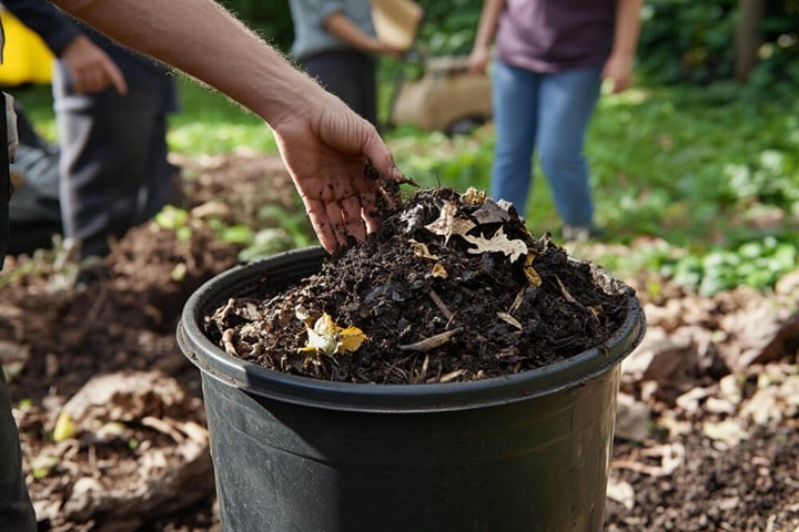 garden synergy with waste management