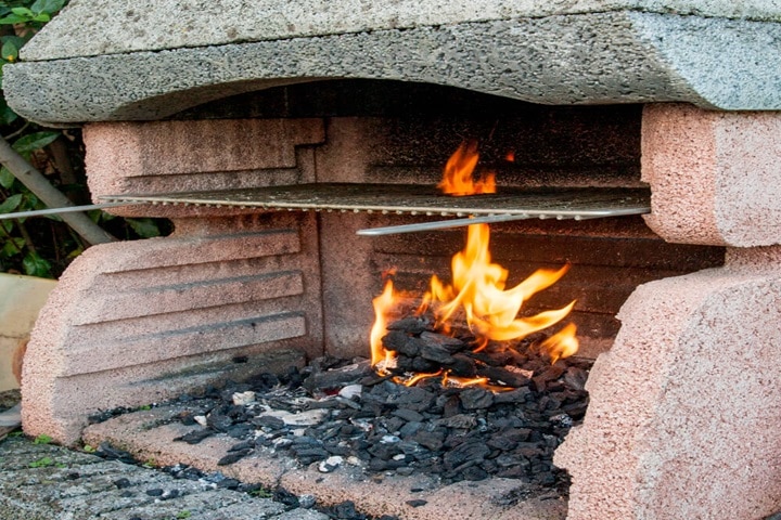 winter garden ideas fire pit