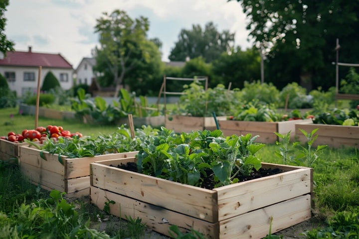 how to build raised garden beds timber