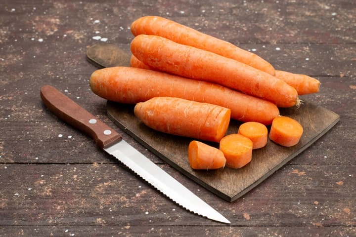 winter vegetables carrots