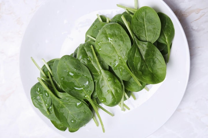 spinach as winter vegetables