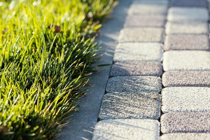 natural landscaping materials for scandi garden ideas