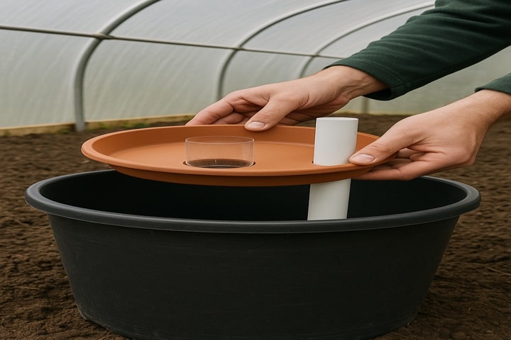 how to make a planter self watering step 3 fit parts together