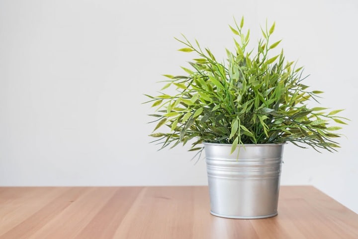 metal plant pot sizes